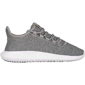 Adidas Tubular Shadow Running Shoes Chalk Grey Trainers Athletic Sneakers Size 6